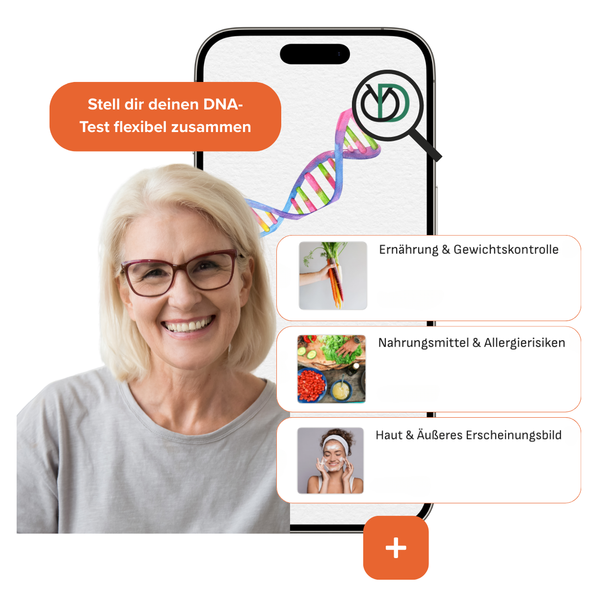 DNA Test – yourDNACheck | 7 Themenbereiche, 100+ Reports