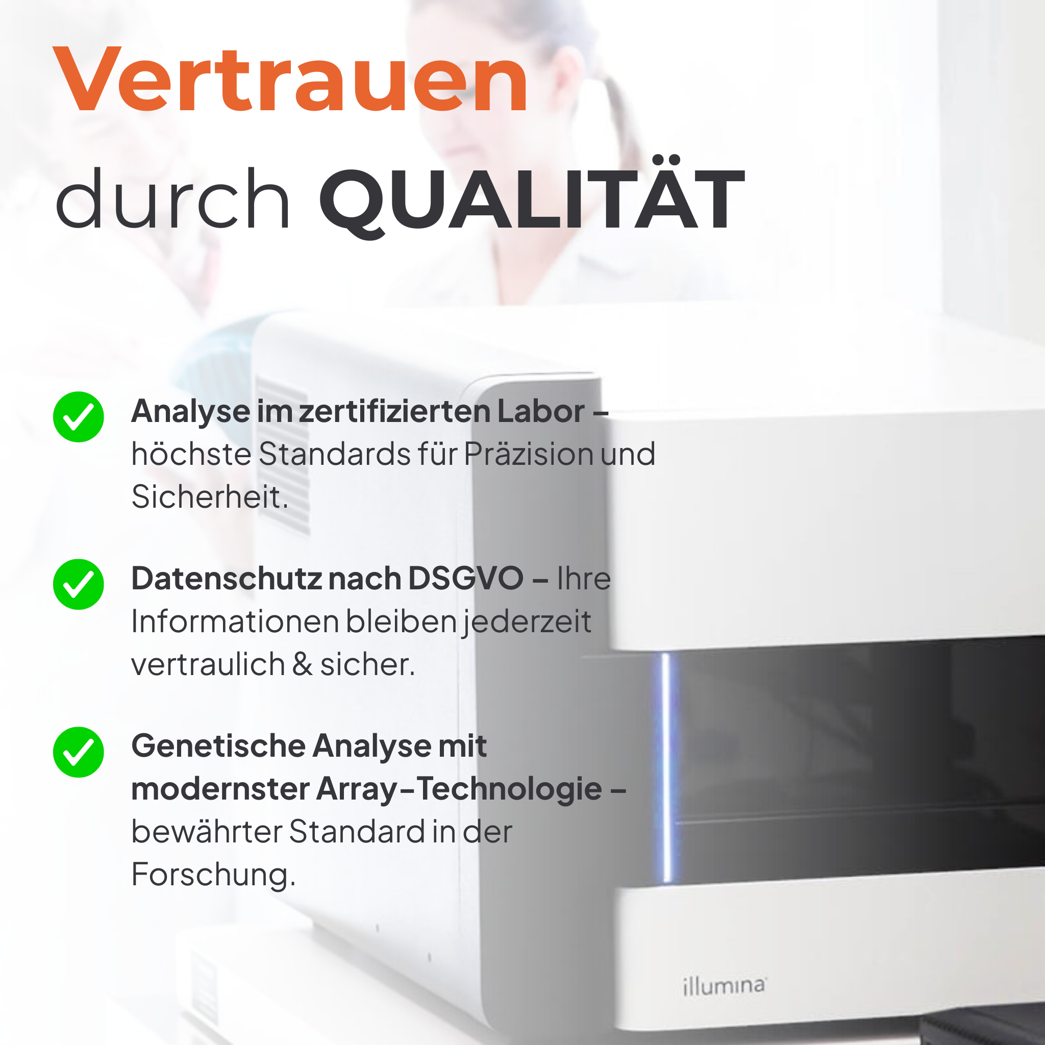 DNA-Test für Ernährung, Gesundheit & Lifestyle