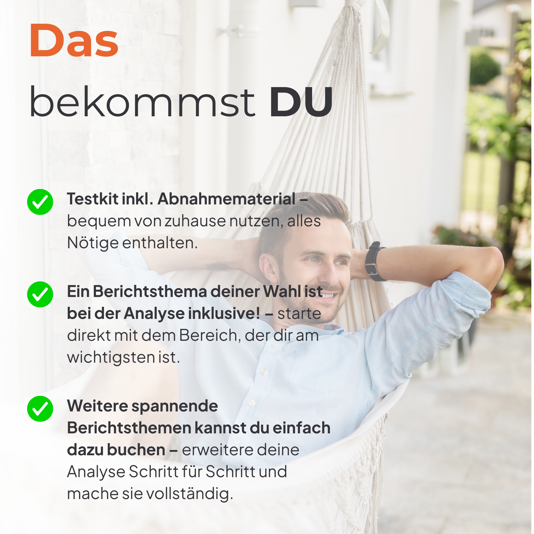 DNA-Test für Ernährung, Gesundheit & Lifestyle
